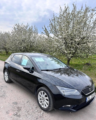 Seat Leon cena 43000 przebieg: 131700, rok produkcji 2014 z Bieżuń małe 56